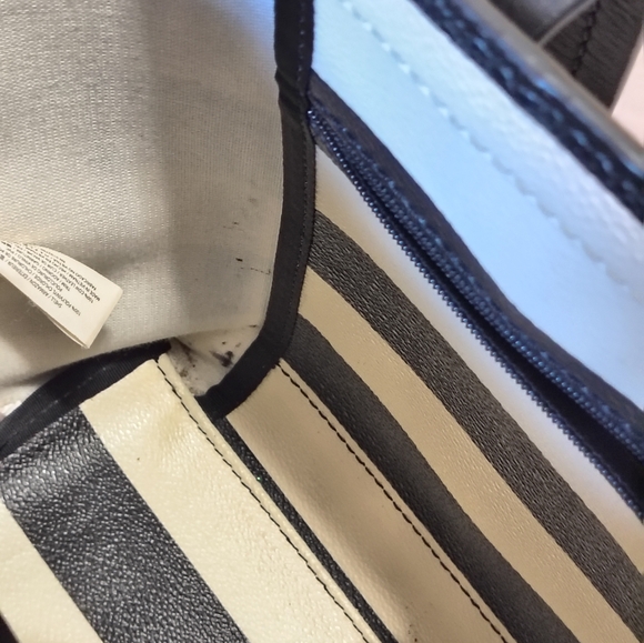 Kate Spade Striped Tote Bag - Picture 10 of 13